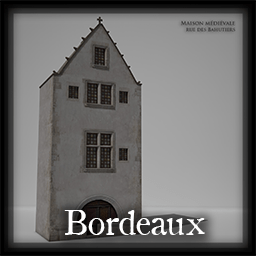 Infographie Bordeaux reconstitué Audrey Janvier Portfolio Image de synthèse 