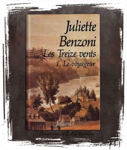 Les Treize vents, de Juliette Benzoni - couverture de roman sur la Révolution française