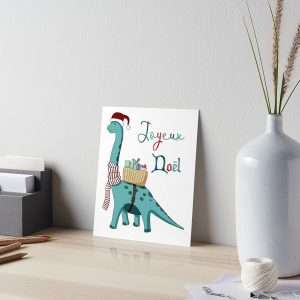 Positive Dino : Le Brachiosaure de Noel vous souhaite un Joyeux Noël