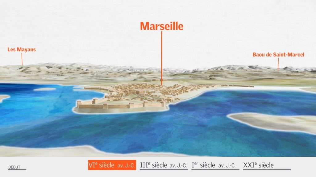 Le Vieux Port de Marseille à l'époque antique