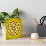 Collection Mandalas de Chakras : Le Chakra Solaire jaune (manipura)