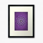 Collection Mandalas de Chakras : Le Chakra Couronne Violet (sahasrara)